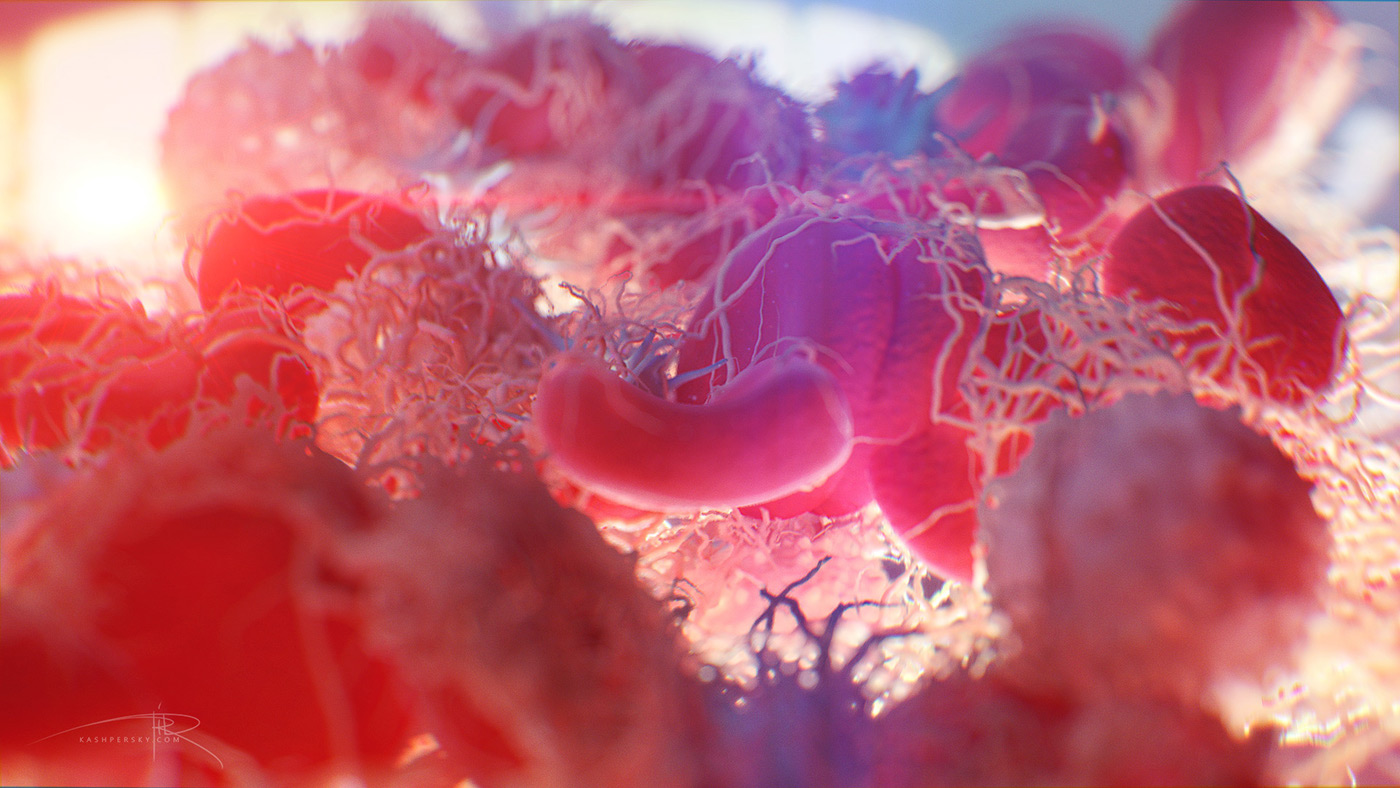 "Blood clotting" by Alexey Kashpersky, Radius Digital Science is licensed under CC BY-NC 4.0