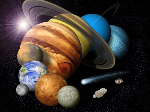 The solar system