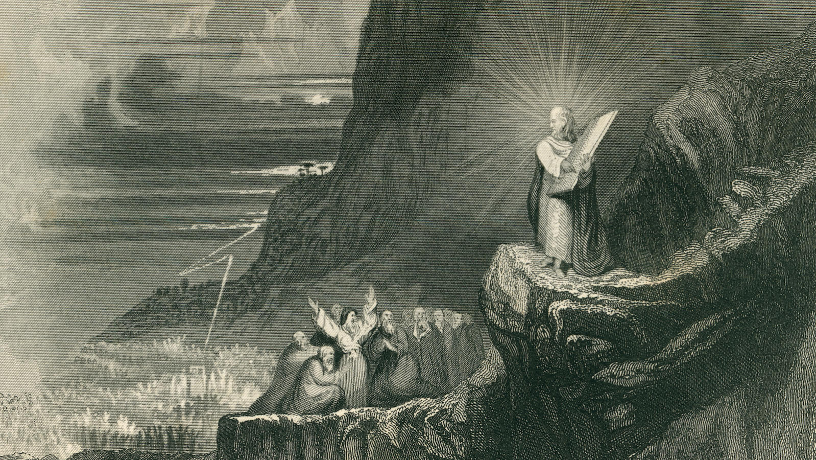 Moses and the ten commandments